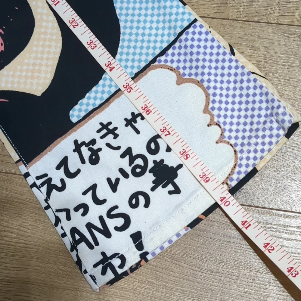 DKNY vintage 90's Pop Art Pants Roy Lichtenstein Juniors size 5 - Picture 10 of 15